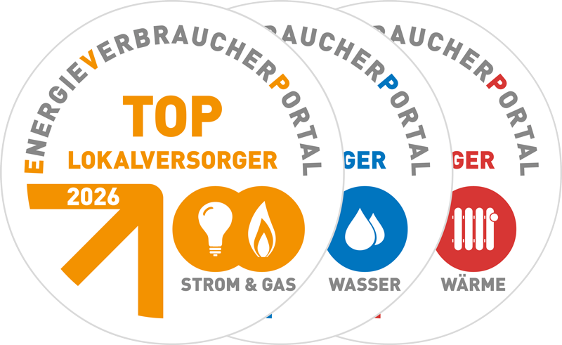 Siegel TOP Lokalversorger Strom Gas Wasser Wärme Kombi 2026